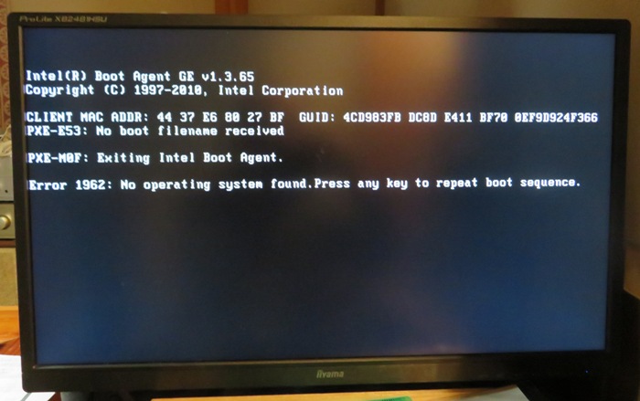 HAM用PC アクセスエラー