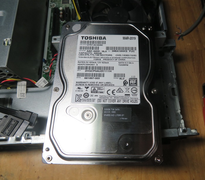 3.5ｲﾝﾁ HDD