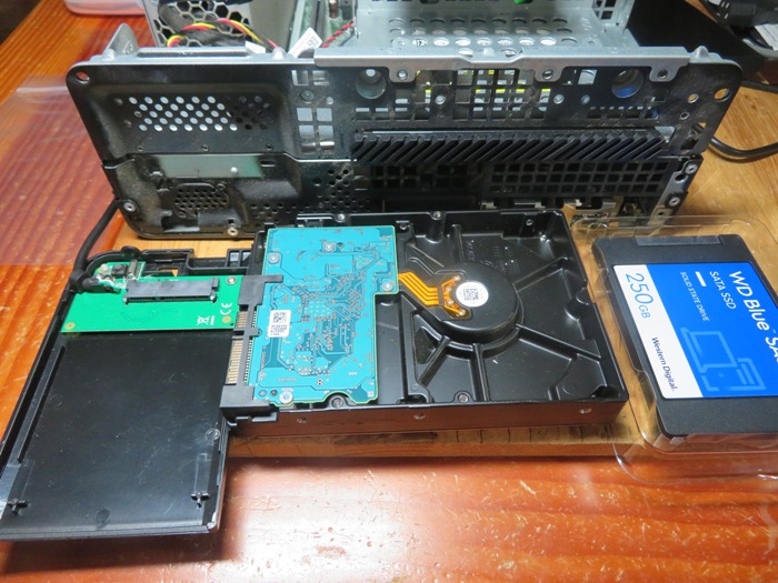 3.5HDD to 2.5SSD