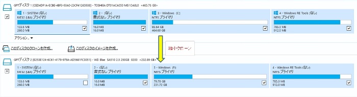 縮小ｸﾛｰﾝ