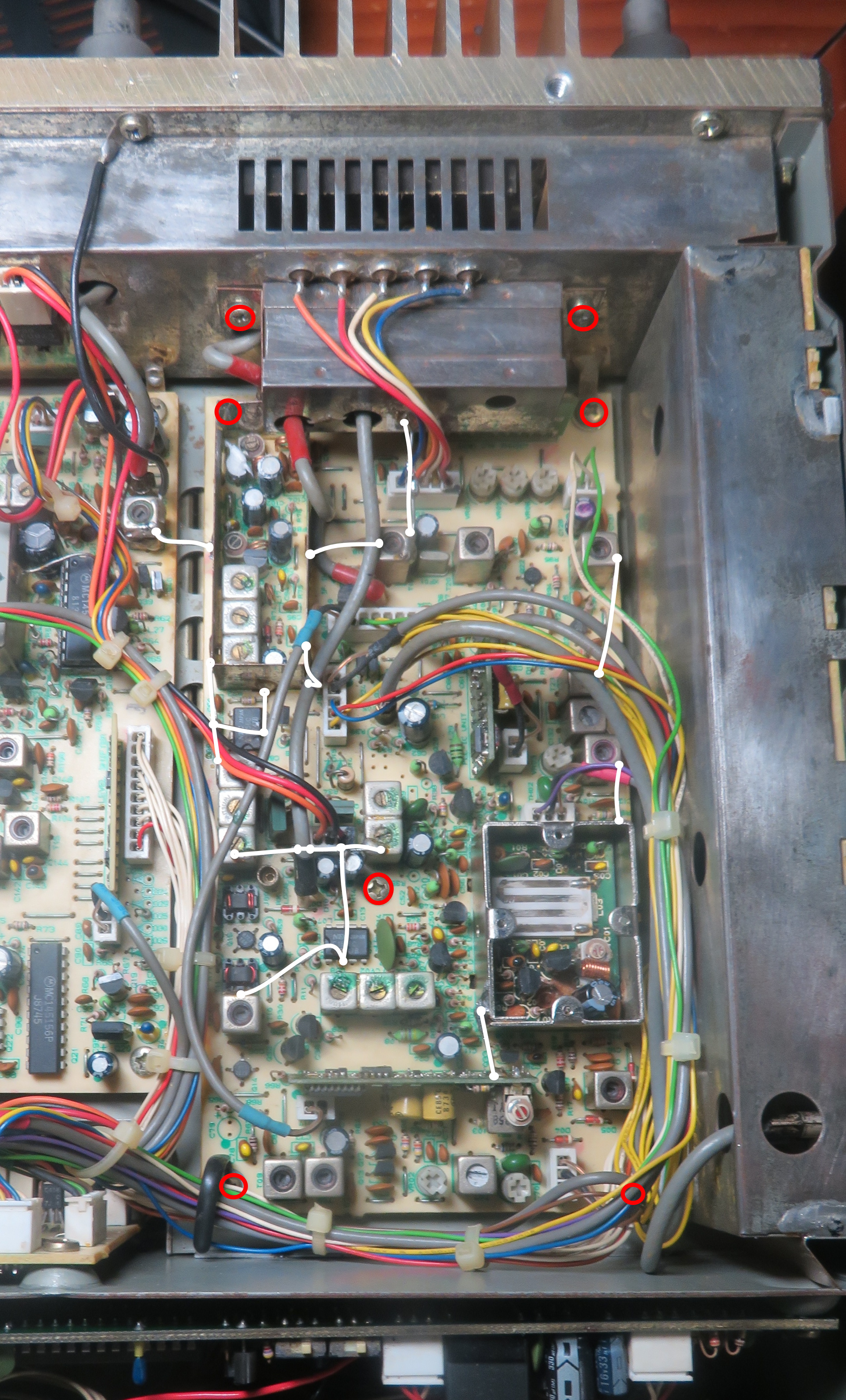 430MHz RF UNIT ｸﾞﾗﾝﾄﾞ処理