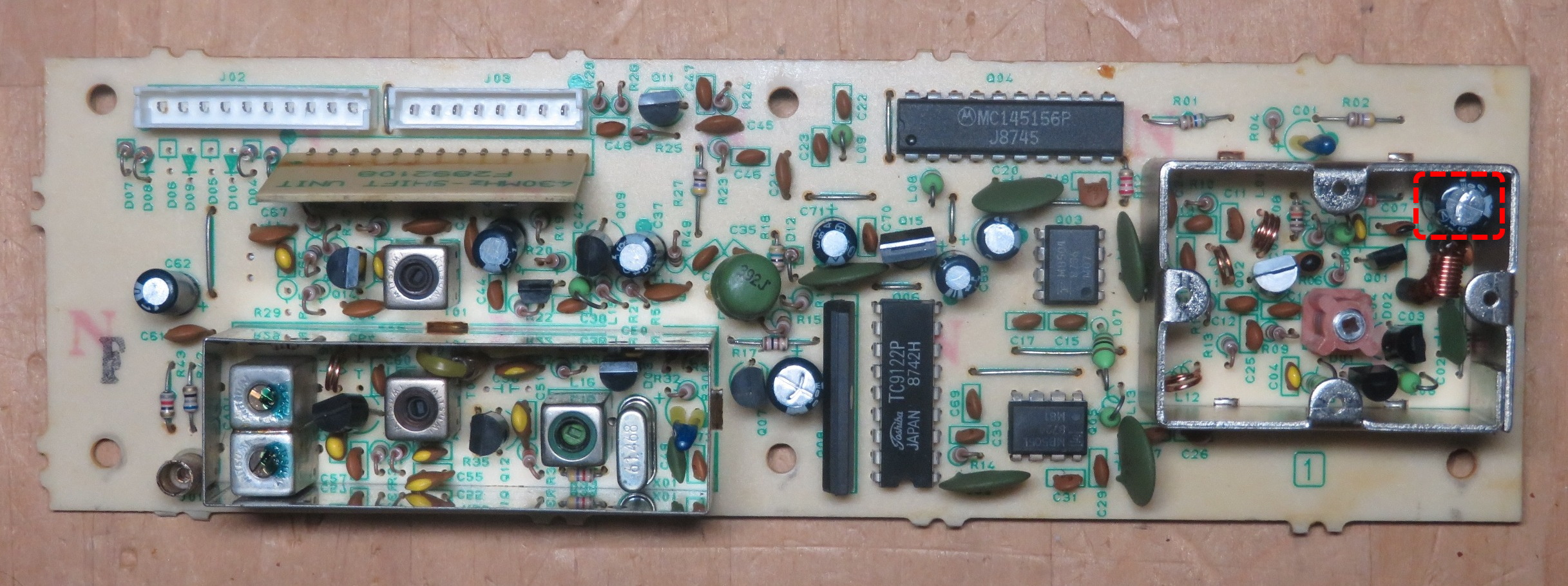 430MHz PLL UNIT回路図