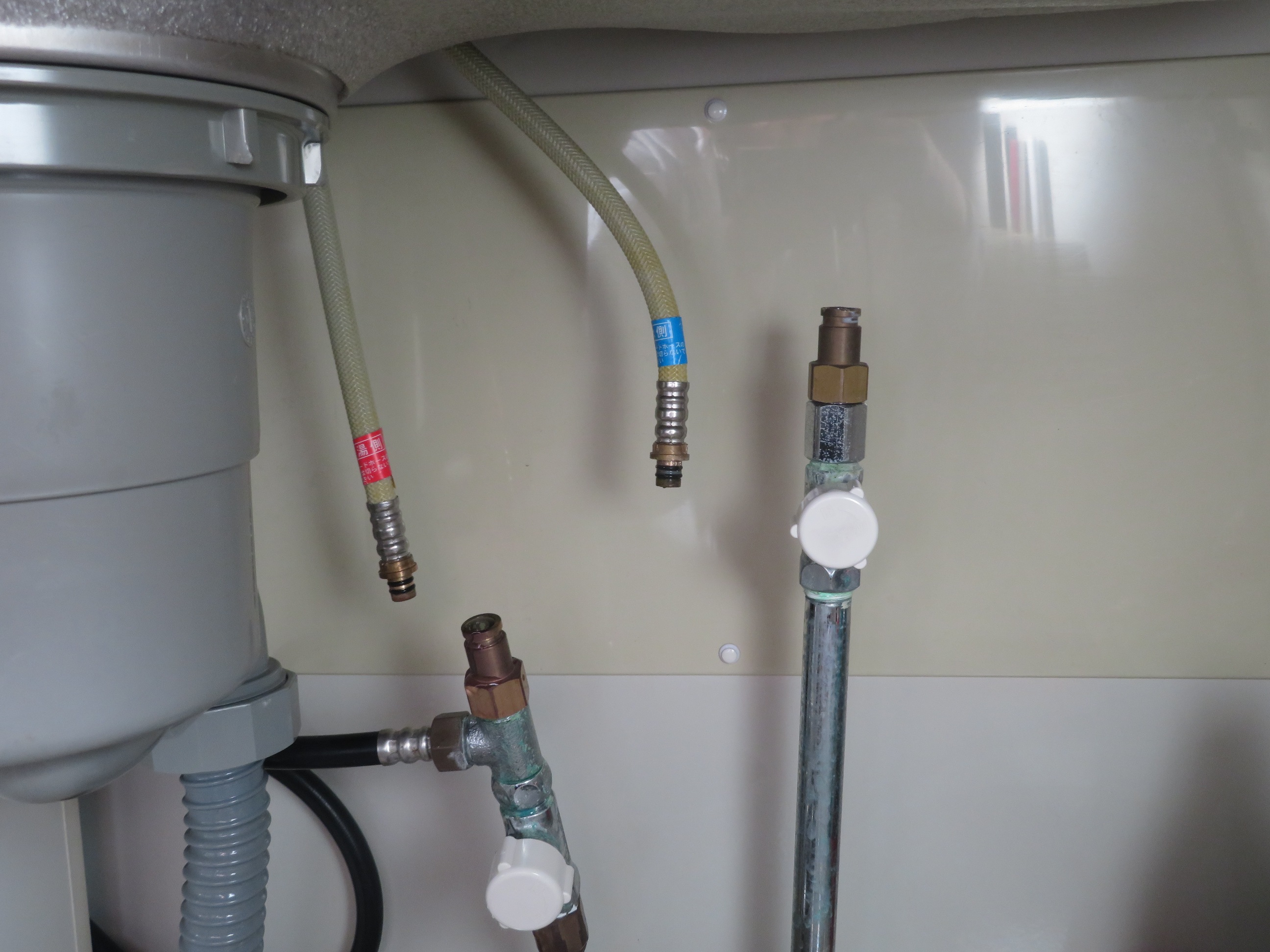 ﾌﾞﾚｰﾄﾞﾎｰｽ取り外し