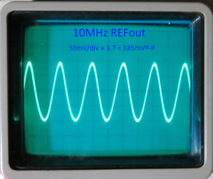REFout 10MHz