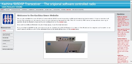 users website