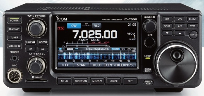 IC-7300front
