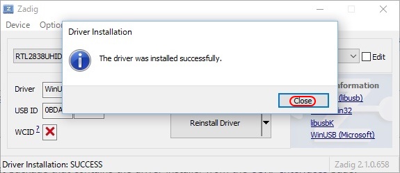 Driver Installation