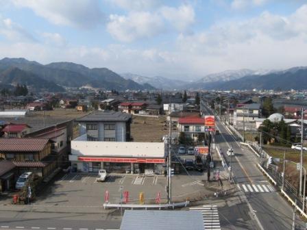 北(古川市街地方面)