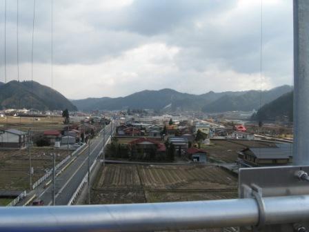 国府市街地方面)