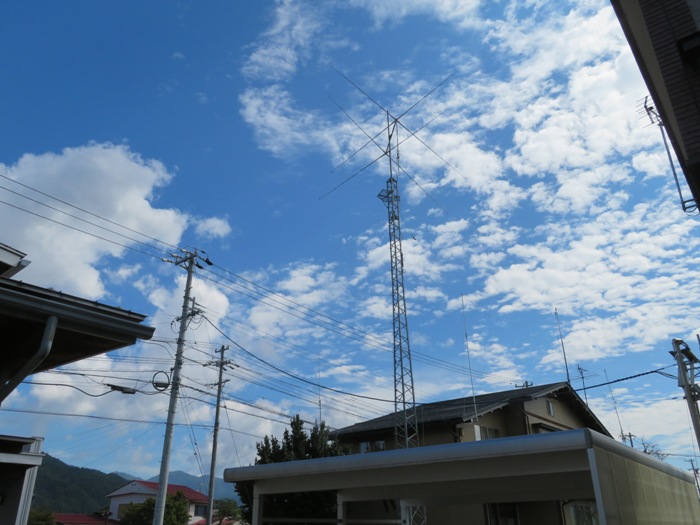 ｱﾝﾃﾅと配電線路