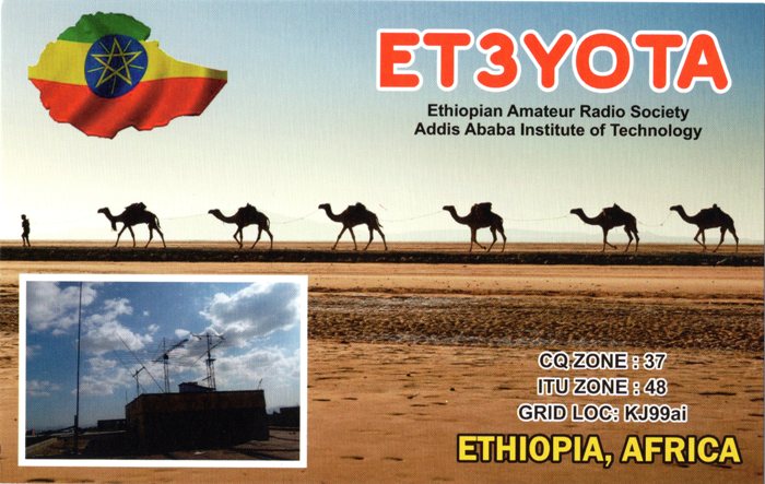 ET3YOTA QSLcard