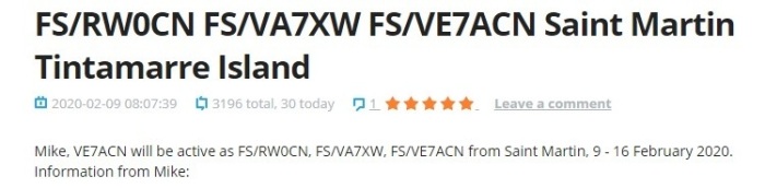 FS/VA7XW