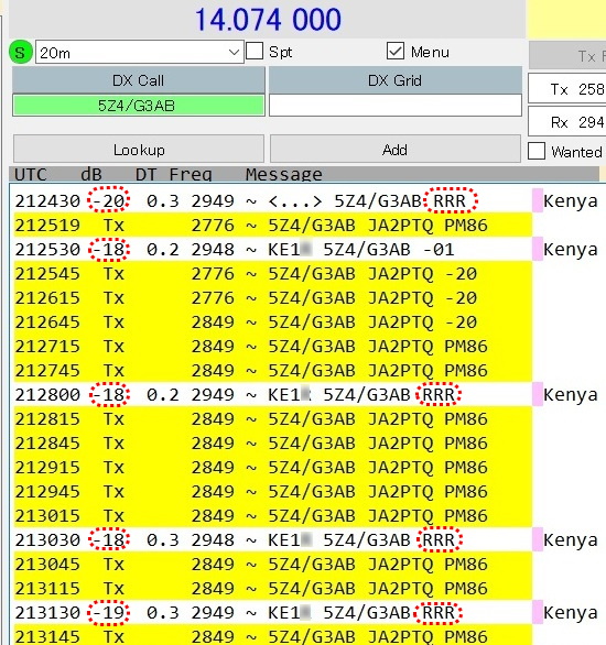 14MHz FT8