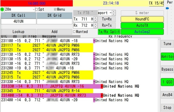 14MHz FT8