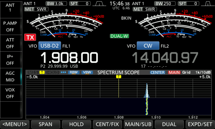 TX 1.908MHz