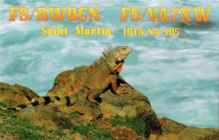 Saint Martin Tintamarre Island　FS/VA7XW