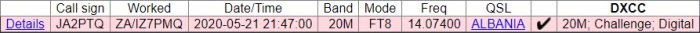 14MHz FT8