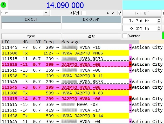 14MHz FT8