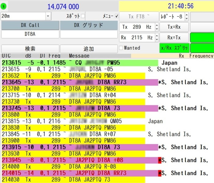 14MHz FT8