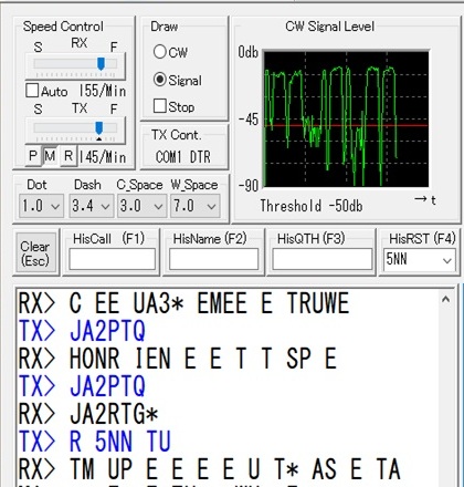 21MHz CW