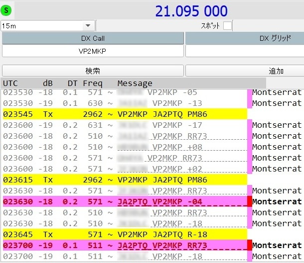 VP2MKP 21.095FT8