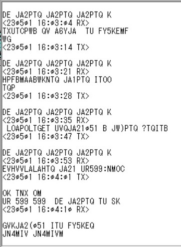 FY5KE 18MHz RTTY