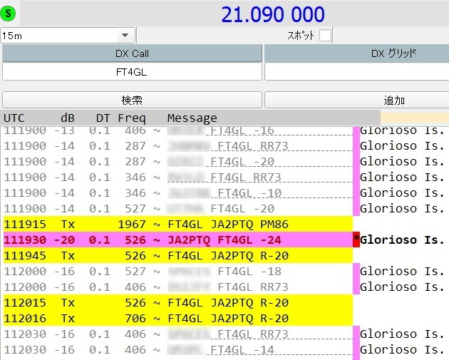 21MHz FT8