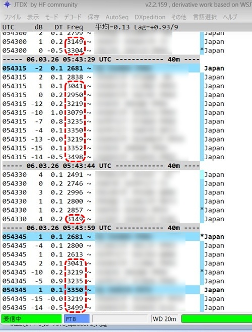 IC-7610 Decodes above 3000Hz