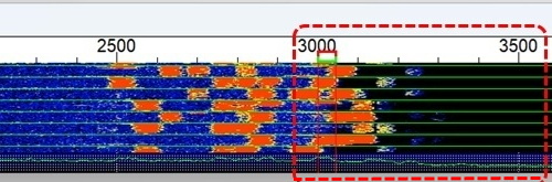 IC-7610 JT-DXﾜｲﾄﾞｸﾞﾗﾌ above 3000Hz