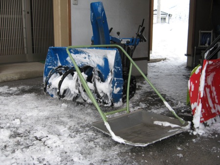 我が家の除雪機