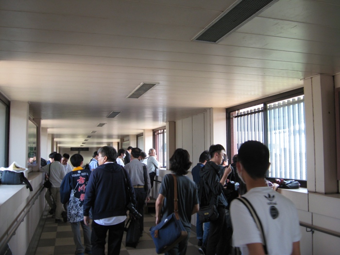 大勢のファン
