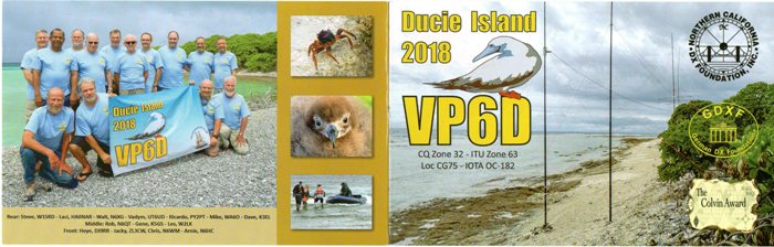 VP6D QSLcard