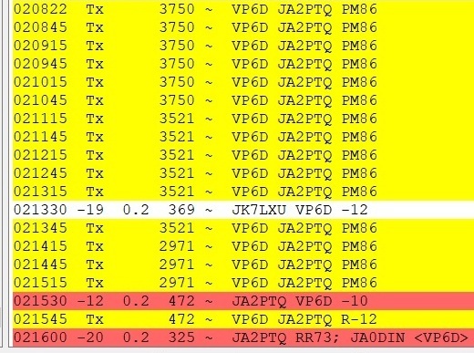 VP6D 18MHz FT8
