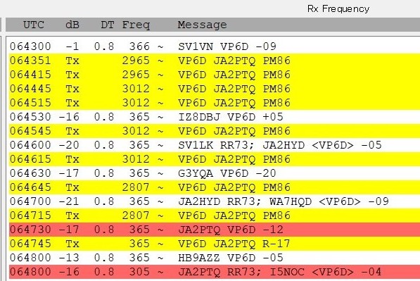 VP6D 7MHz FT8