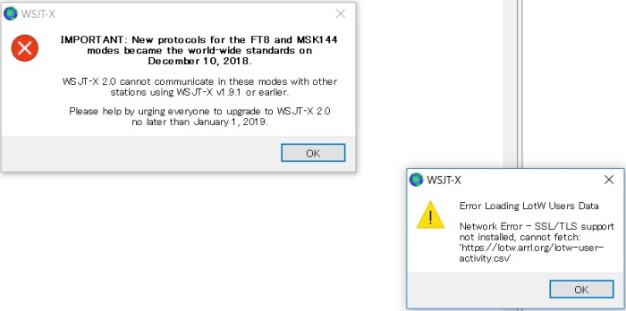 WSJT-X実行