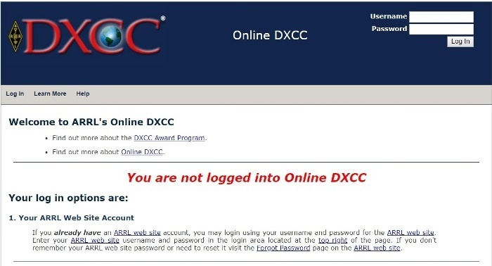 Online DXCC