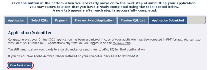 Submit Application