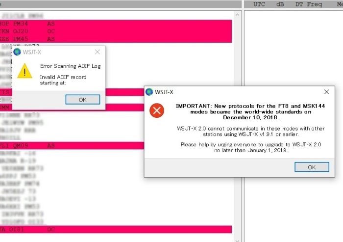 FT8ｴﾗｰ