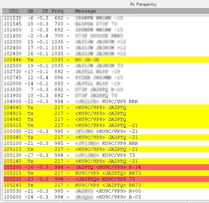 KU9C/VP9 FT8