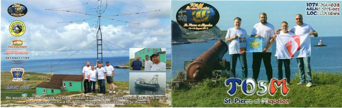 TO5M QSL