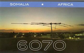 DXを楽しんでいます　その28【Somalia 6O7O】