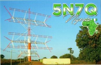 DXを楽しんでいます　その42【Nigeria 5N7Q】