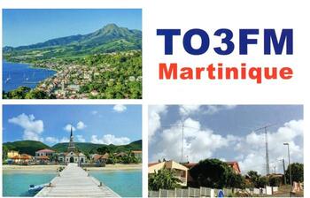 DXを楽しんでいます　その53【Martinique TO3FM】
