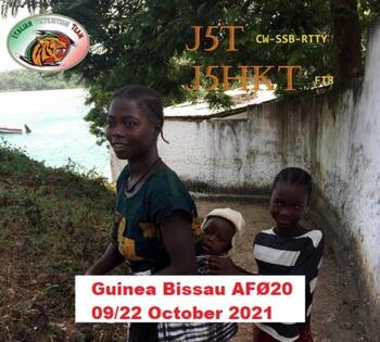 DXを楽しんでいます　その96【Guinea-Bissau J5HKT】