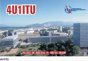 DXを楽しんでいます　その128【ITU Geneva 4U1ITU】