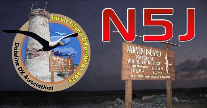 DXを楽しんでいます　その144【Palmyra, Jarvis Island N5J】